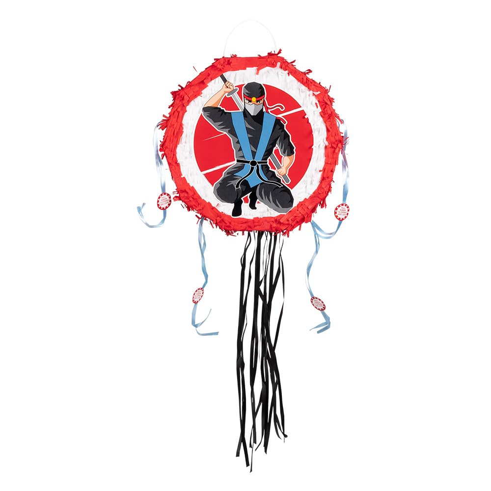 boland-ninja-pinata-rund-35-cm-zum-bef-llen image 1