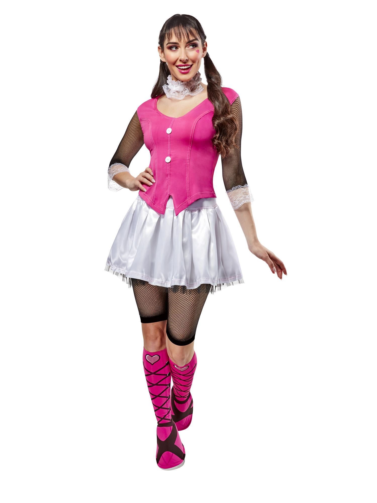 rubies-d-guisements-draculaura-kost-m-damen-monster-high-rosa image 1