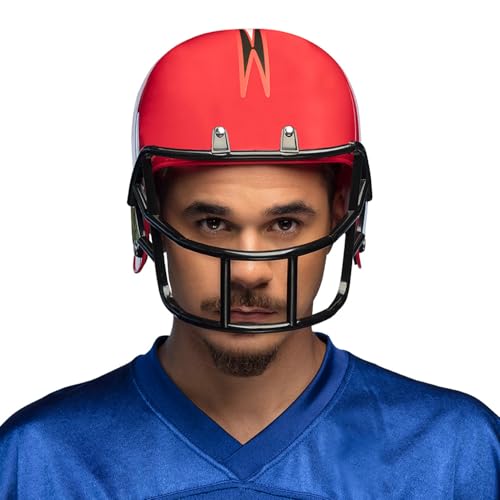 boland-01444-american-football-helm-rot-kopfbedeckung image 8