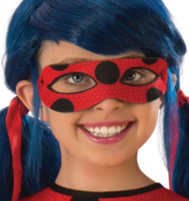 rubies-ladybug-kost-m-overall-rot-schwarz-mit-maske-kinder image 4