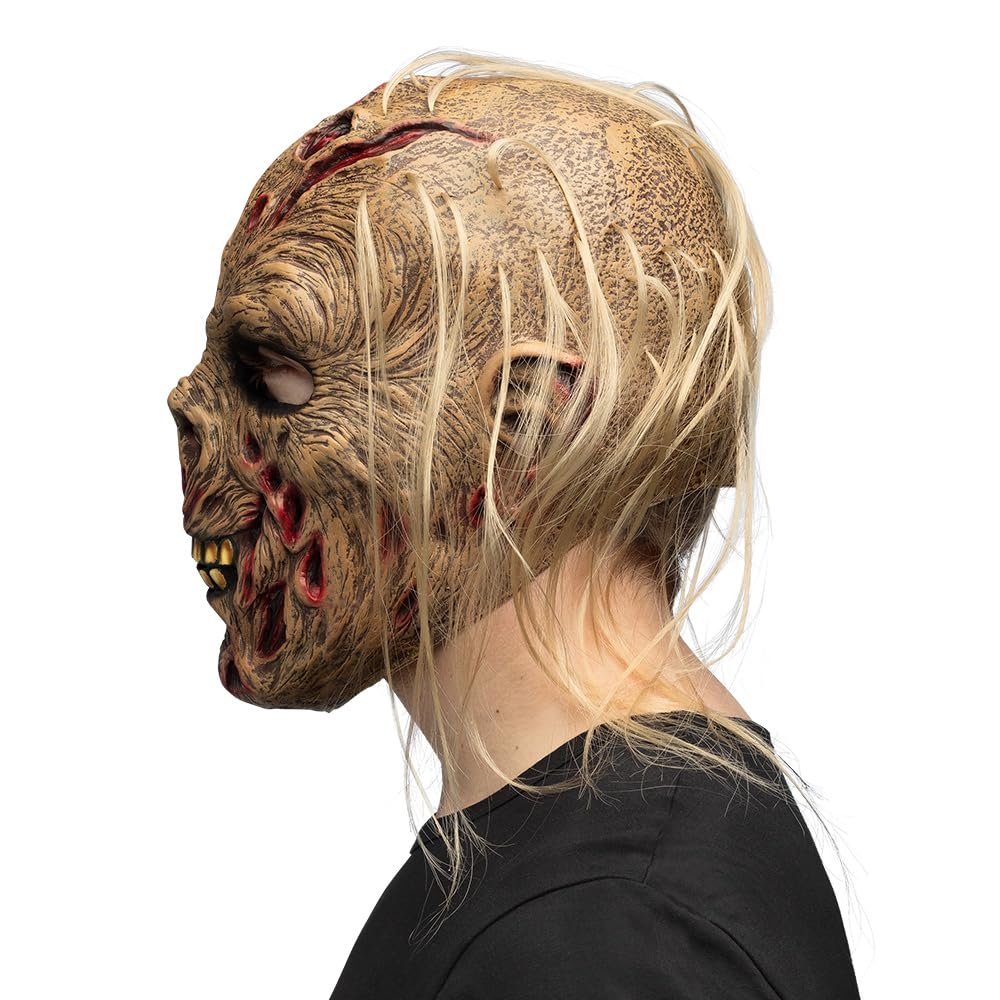 boland-masks-zombie-kopfmaske-latex-97609-mit-haaren image 3