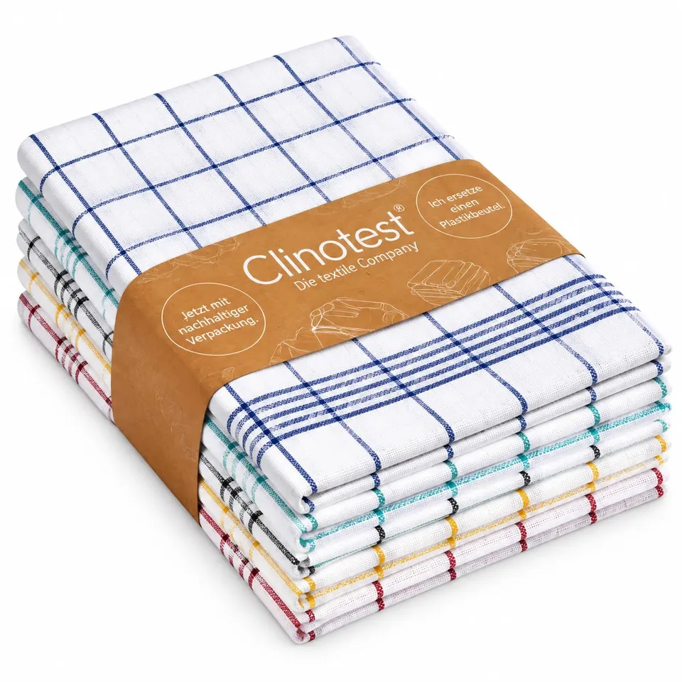 clinotest-servicetextilien-geschirrt-cher-mix-10er-60x80cm-baumwolle image 1