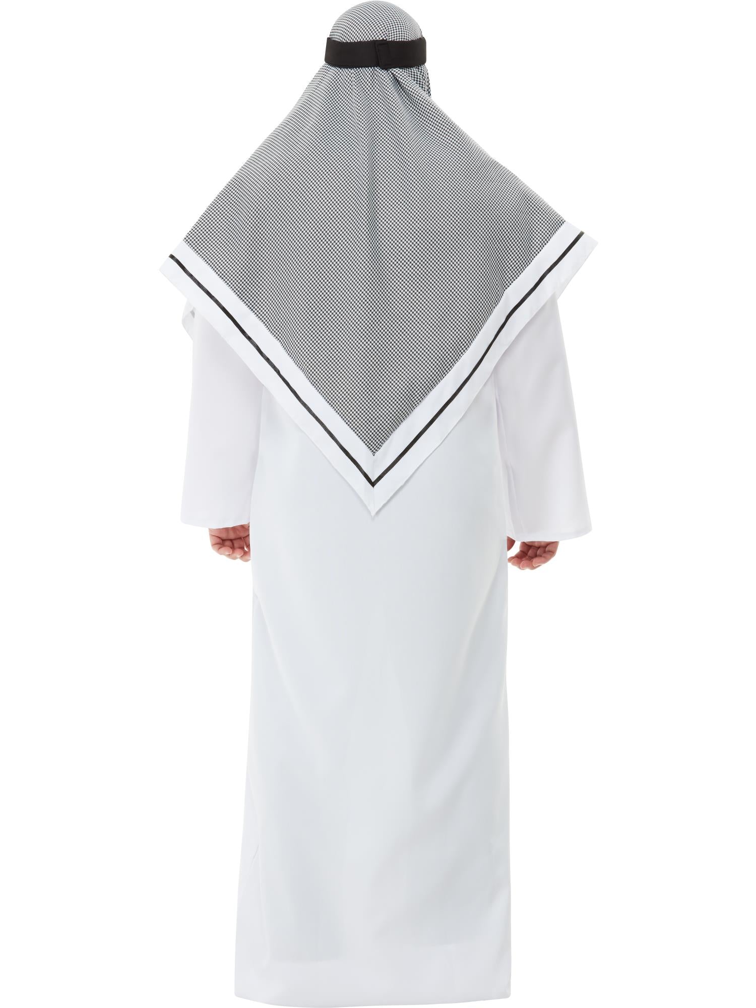 smiffys-fever-scheich-kost-m-herren-wei-robe-l image 2