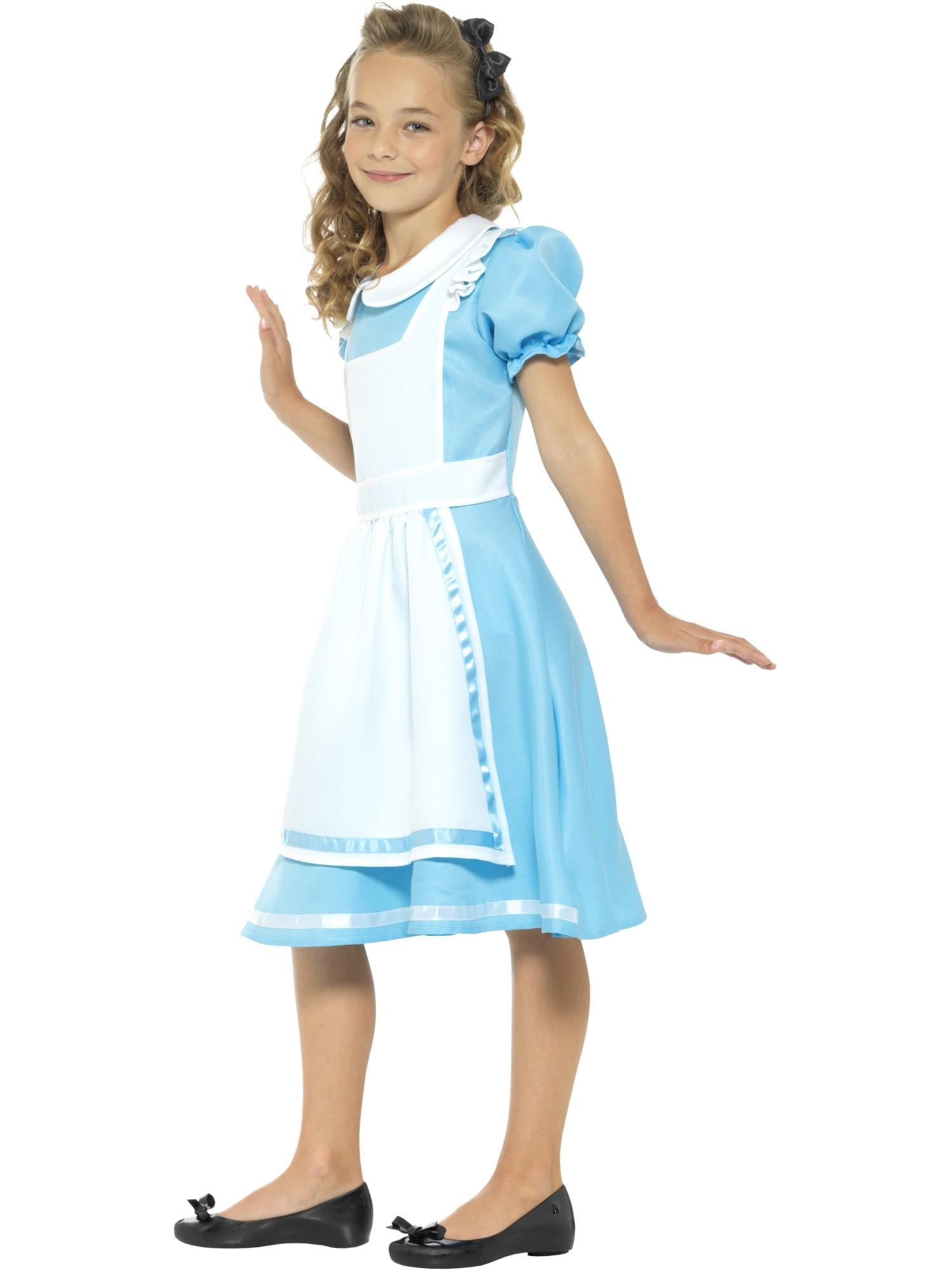 smiffys-fever-wunderland-prinzessin-kost-m-blau-m-7-9 image 3