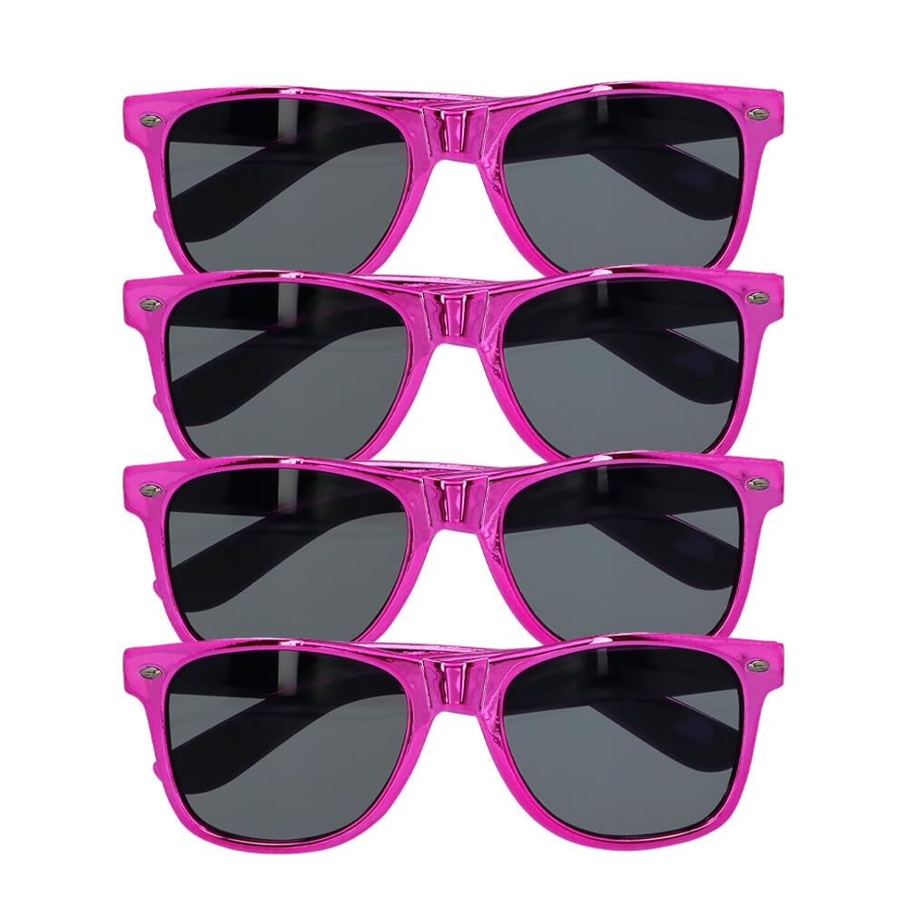 boland-accessories-metallic-partybrille-4-st-ck-dunkle-gl-ser image 1