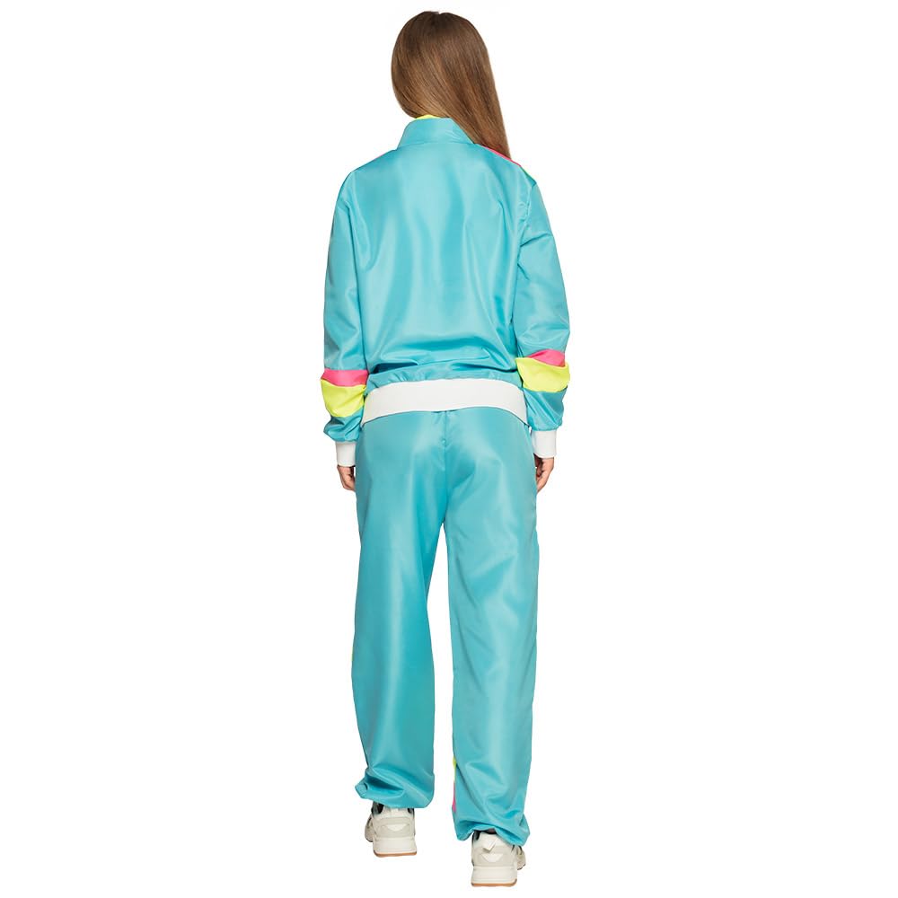 boland-retro-trainingsanzug-80er-kost-m-gr-l-pink-gelb image 3