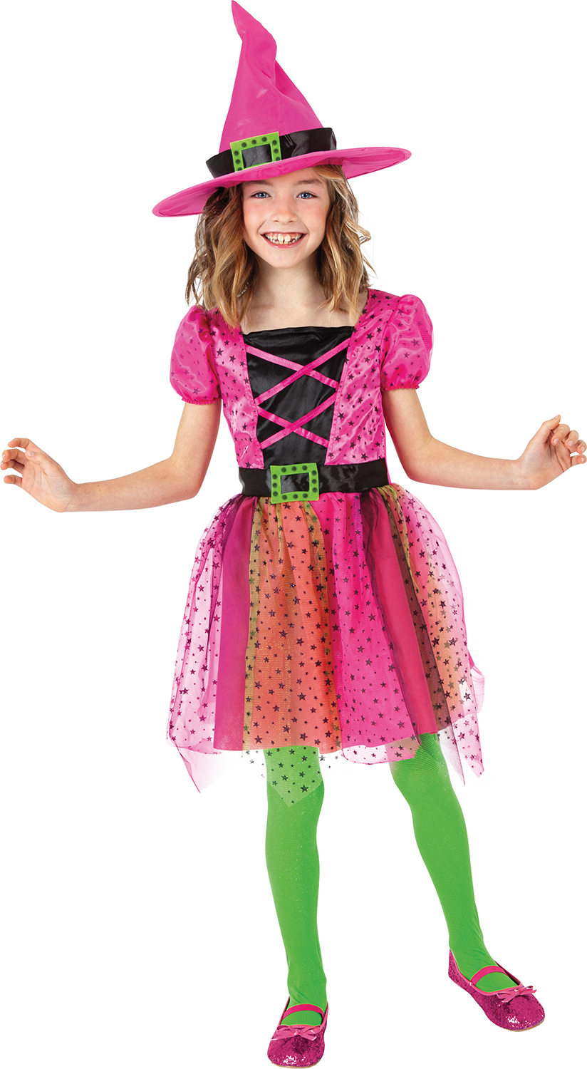 rubies-hexe-superstar-rosa-tutu-kost-m-mit-hut image 1