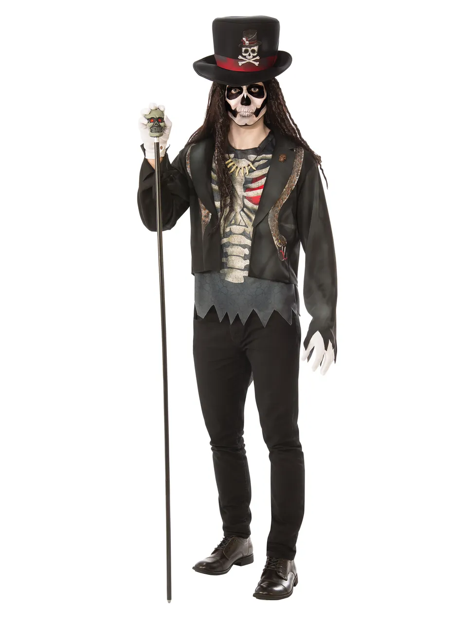 rubies-voodoo-kost-m-erwachsene-mit-zylinder-horror image 1