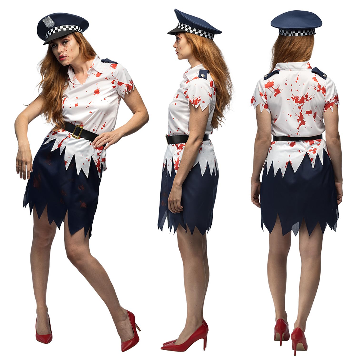 boland-zombie-polizistin-erwachsenenkost-m-xl-horror image 2