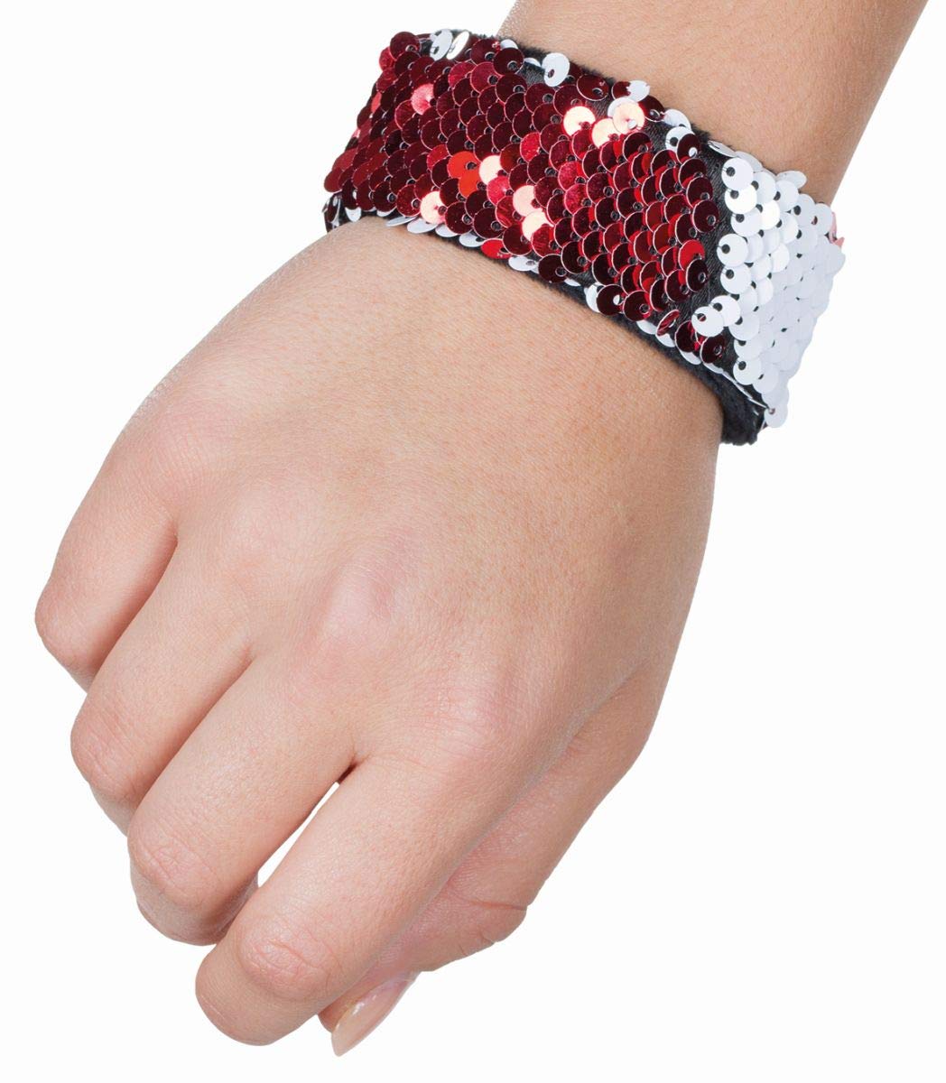 rubie-s-deluxe-klackarmband-pailletten-kost-mzubeh-r-rot-wei image 1