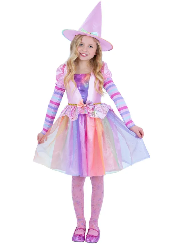 smiffys-fever-pastel-rainbow-witch-hexenkost-m-m-dchen-s image 1