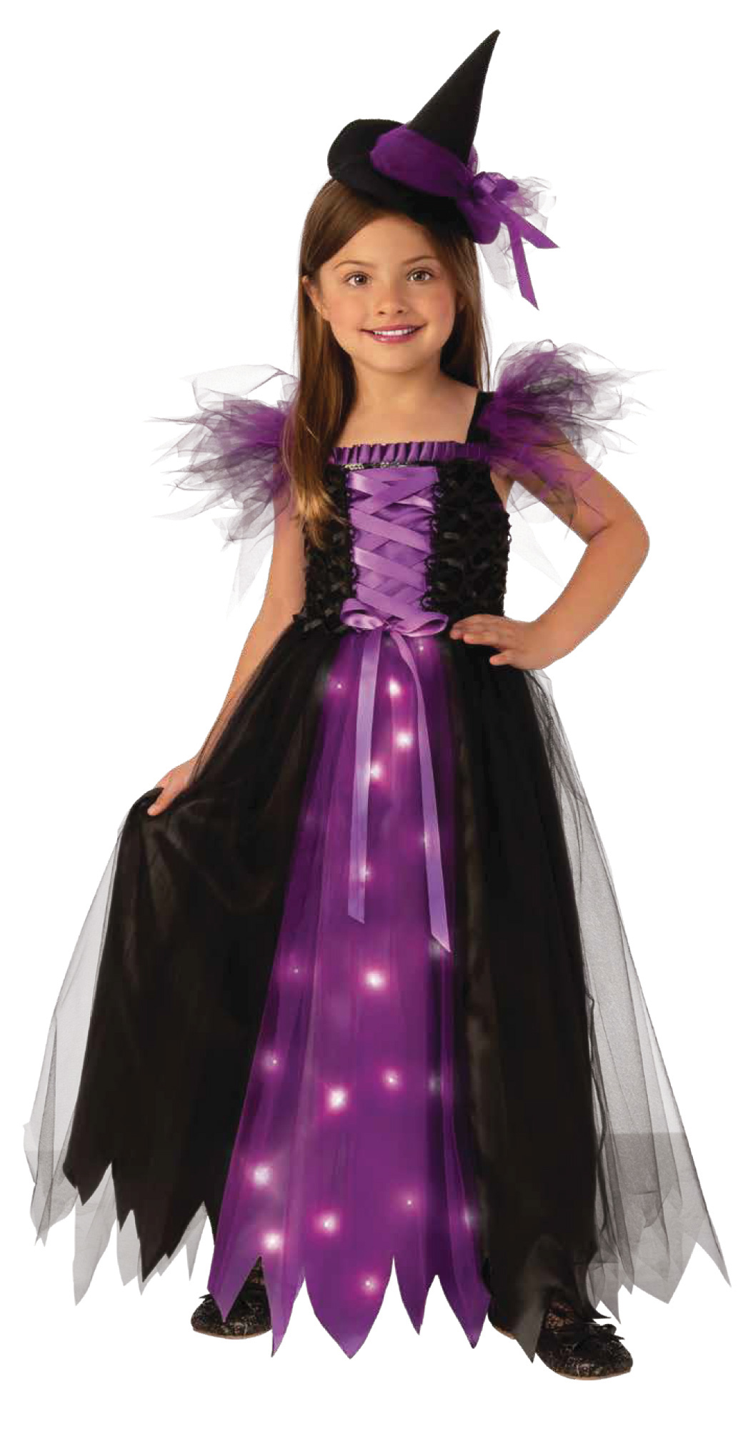 rubies-hexe-kost-m-lumineux-lila-led-satin-damen image 1