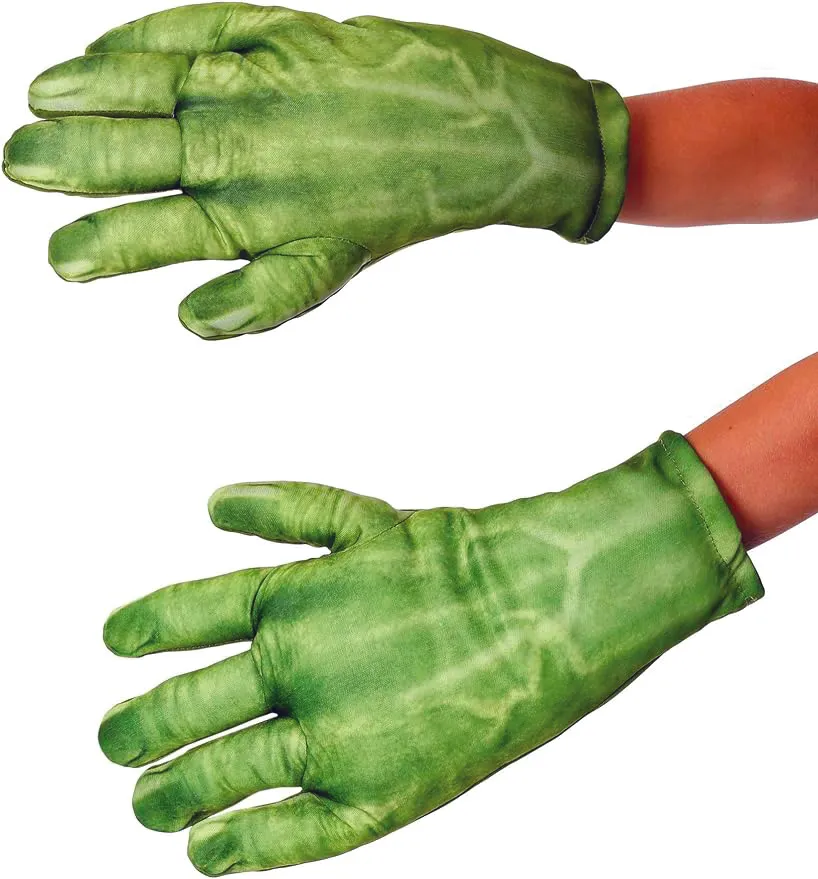 rubies-hulk-handschuhe-gr-n-gepolstert-paar image 1