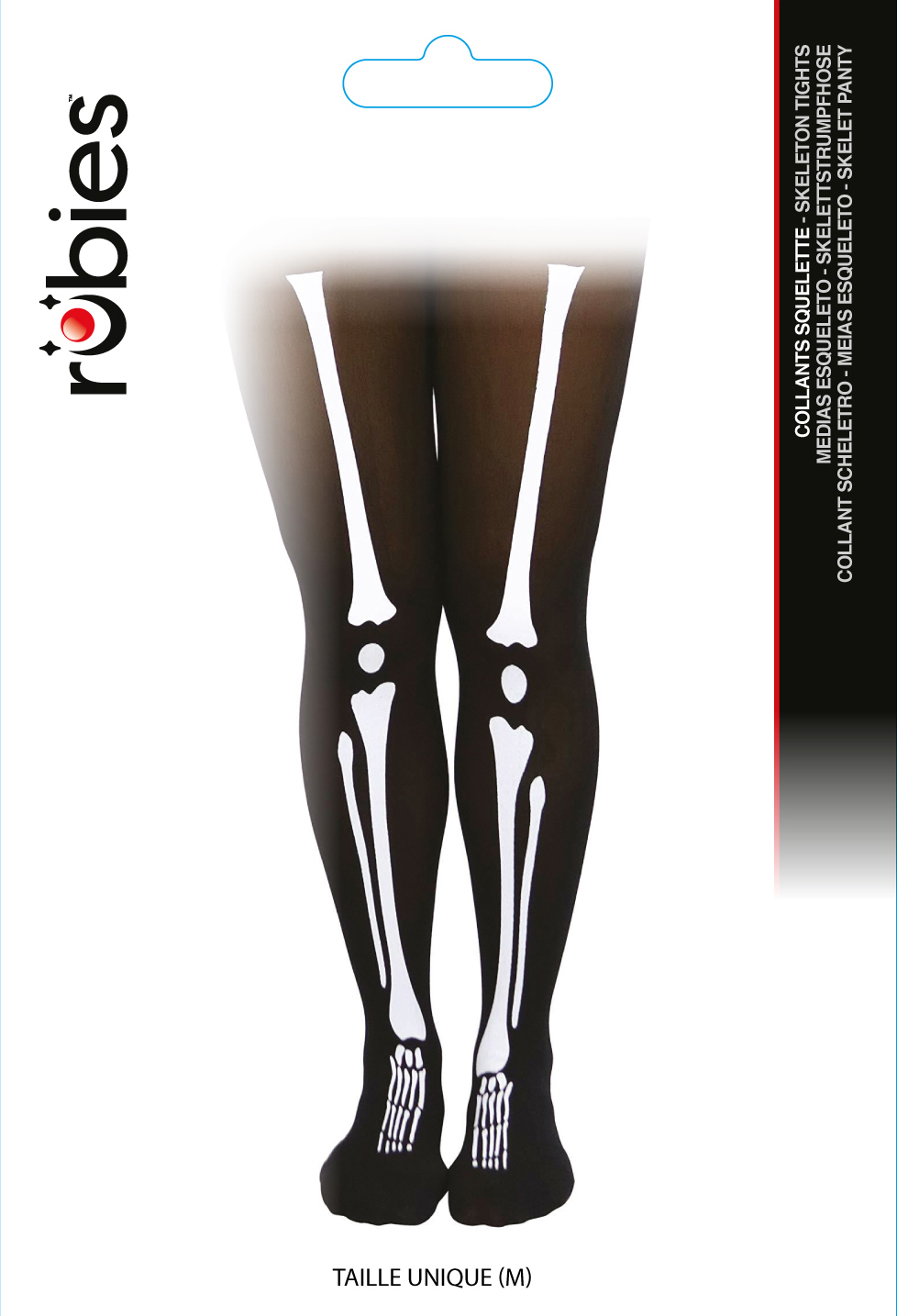 rubies-skelett-strumpfhose-damen-halloween-karneval image 2