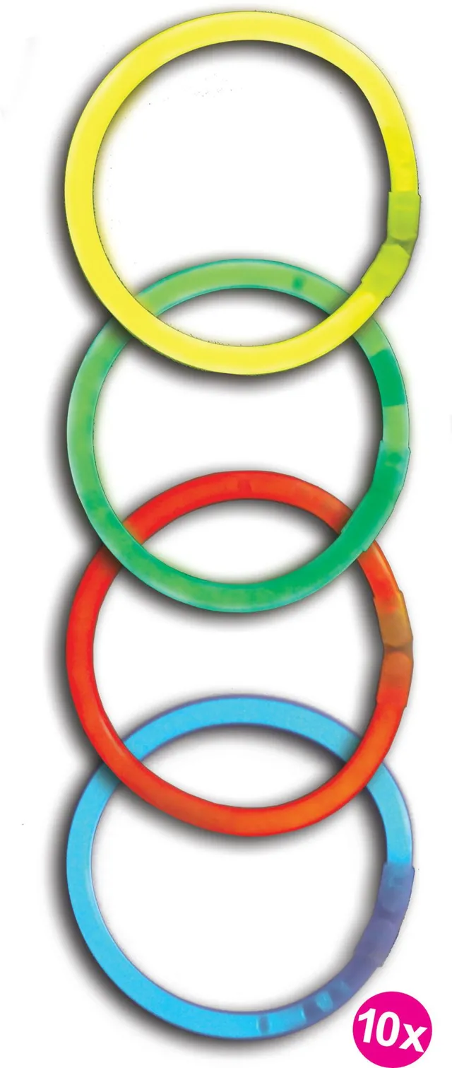 rubies-neon-armb-nder-10er-pack-party-leuchtb-nder image 1