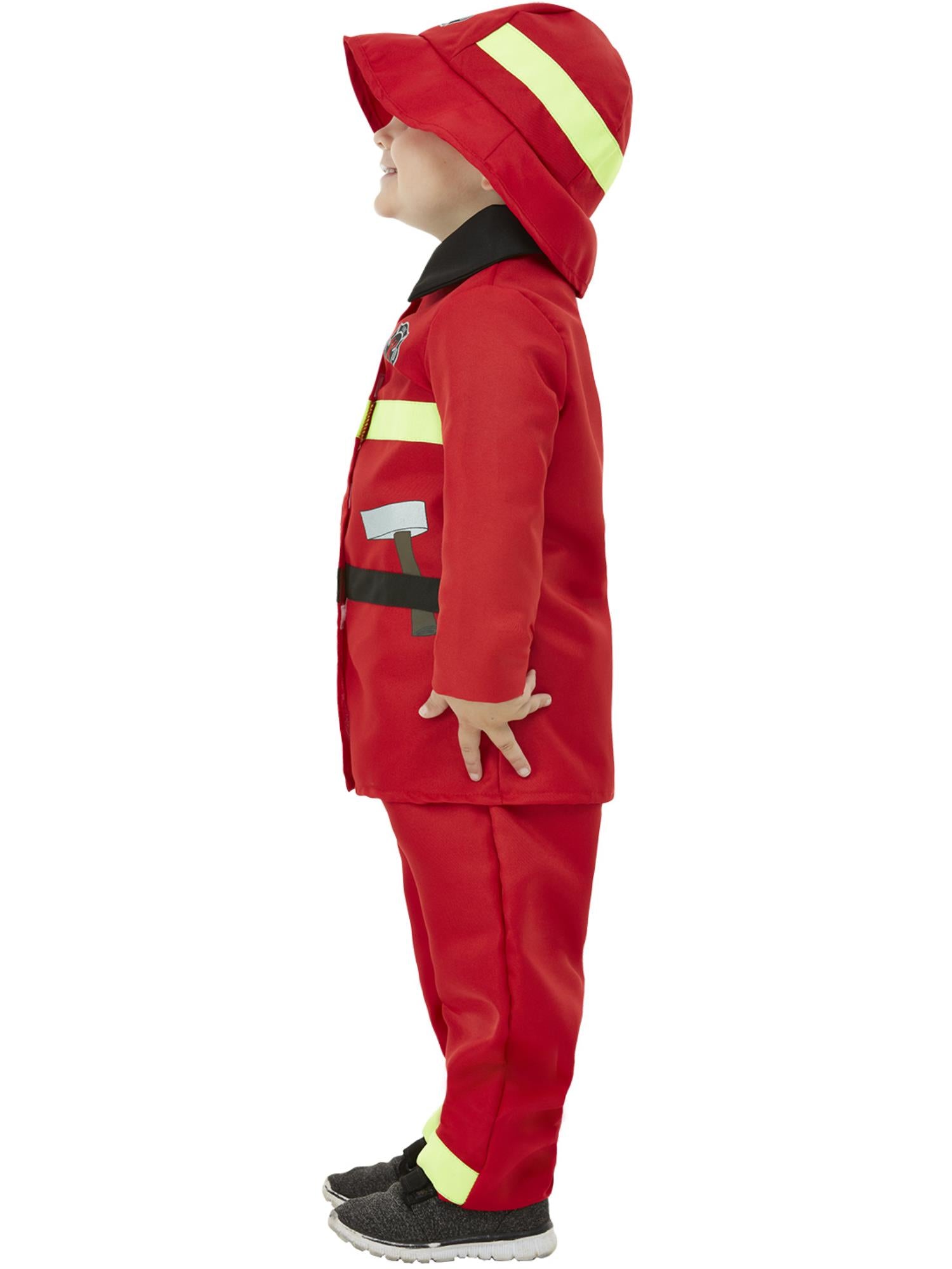 smiffys-fever-fire-fighter-feuerwehr-kost-m-rot-3-4-j image 3