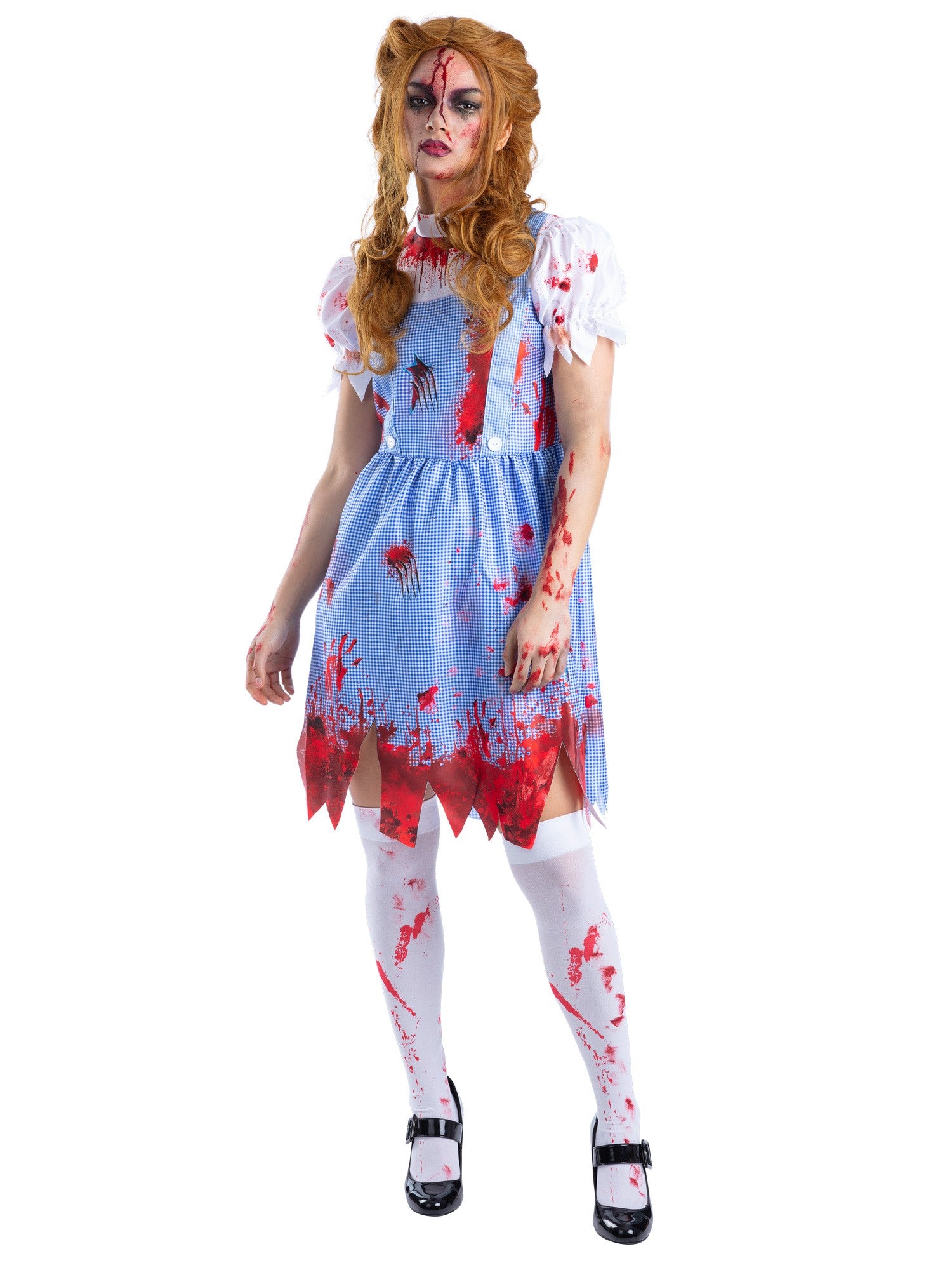 smiffys-fever-zombie-country-girl-kost-m-damen-gr-m image 1