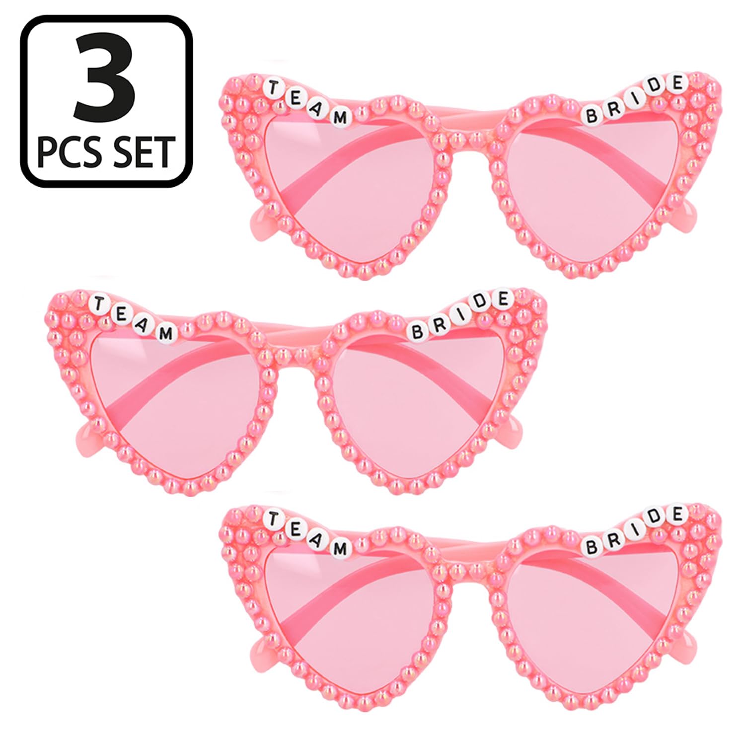 boland-accessories-team-bride-partybrillen-3-st-ck-rosa-braut image 3