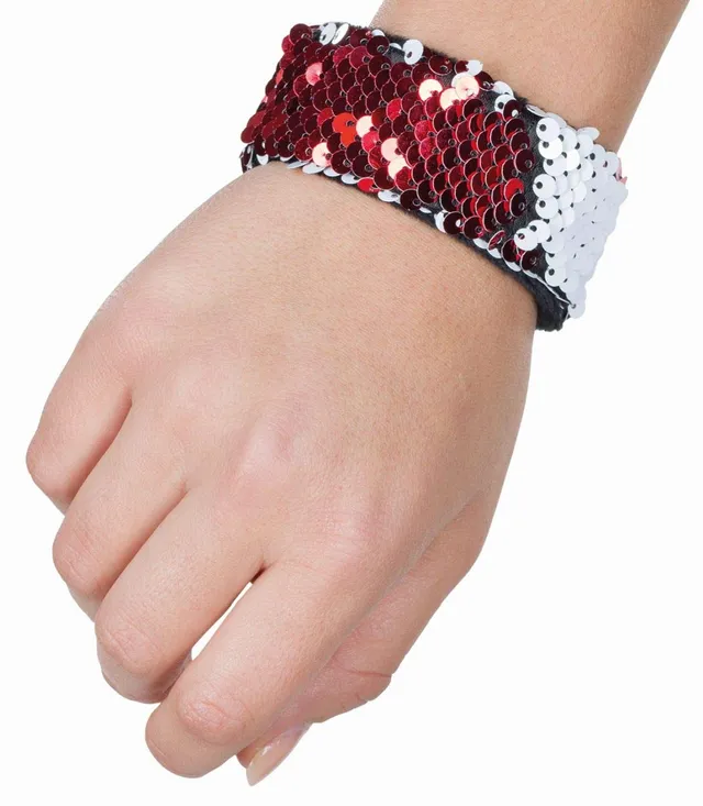 rubie-s-deluxe-klackarmband-pailletten-kost-mzubeh-r-rot-wei image 1