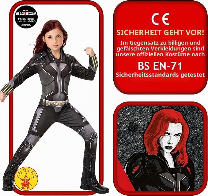 rubie-s-deluxe-black-widow-kinderkost-m-m-marvel image 5