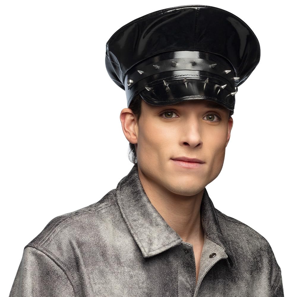 boland-82057-punk-master-m-tze-schwarz-mit-nieten image 3