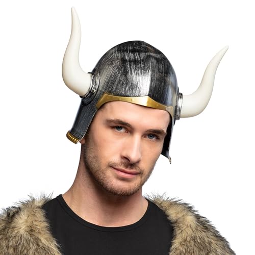 boland-wikinger-helm-ivar-erwachsene-60-cm-silber-h-rner image 6