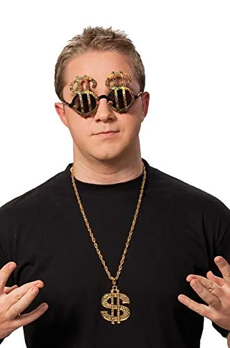 rubie-s-deluxe-dollar-brille-partybrille-kost-mzubeh-r-gr-n image 1