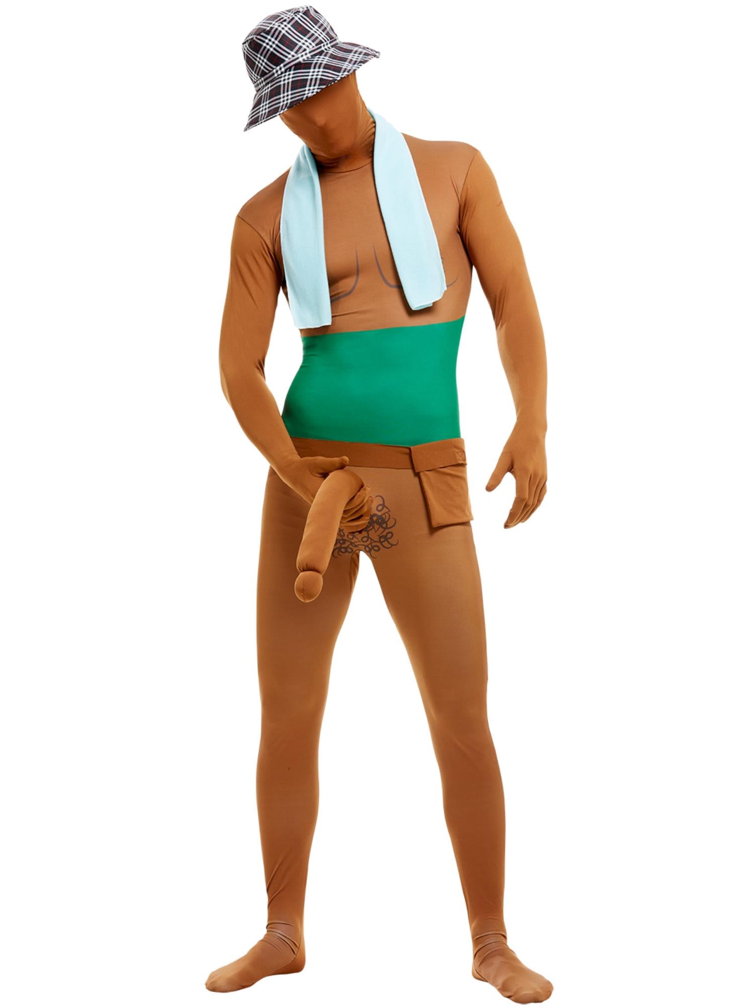 smiffys-fever-big-willy-man-kost-m-herren-gr-m-overall-lustig image 2