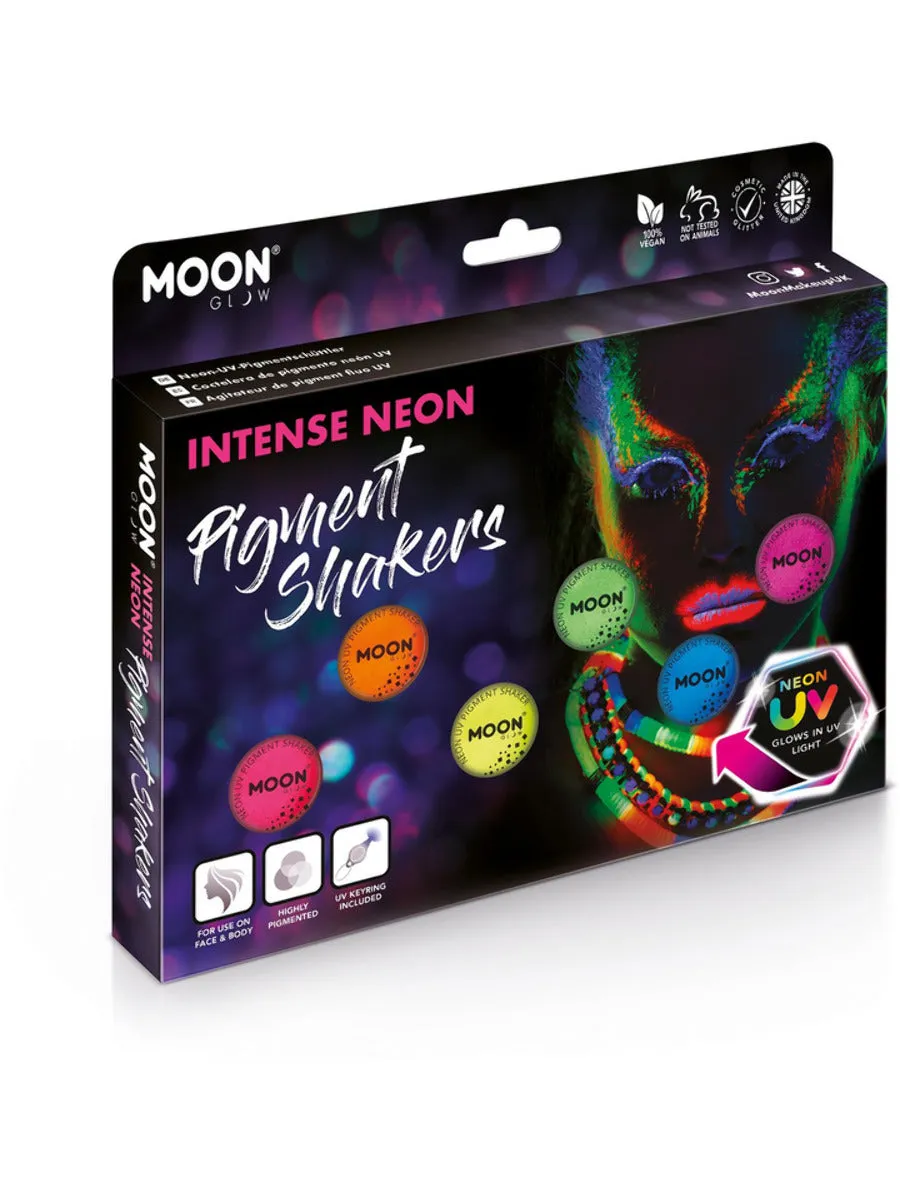 smiffys-makeup-fx-moon-glow-neon-uv-pigment-set-4-2g image 1