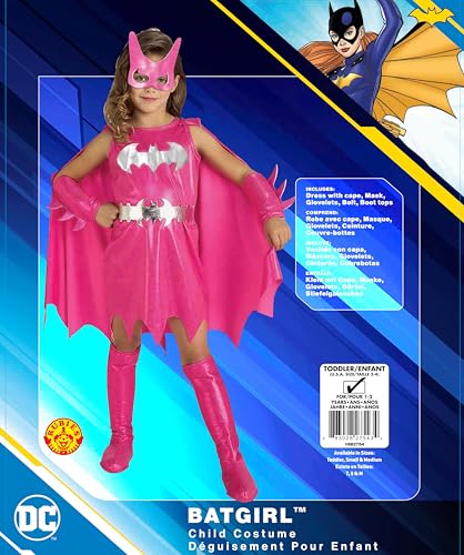 rubie-s-deluxe-batgirl-kost-m-kinder-gr-m-rosa image 6
