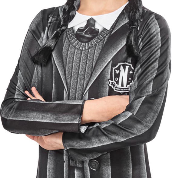 rubies-wednesday-uniform-kost-m-kinder-kleid-schwarz image 5