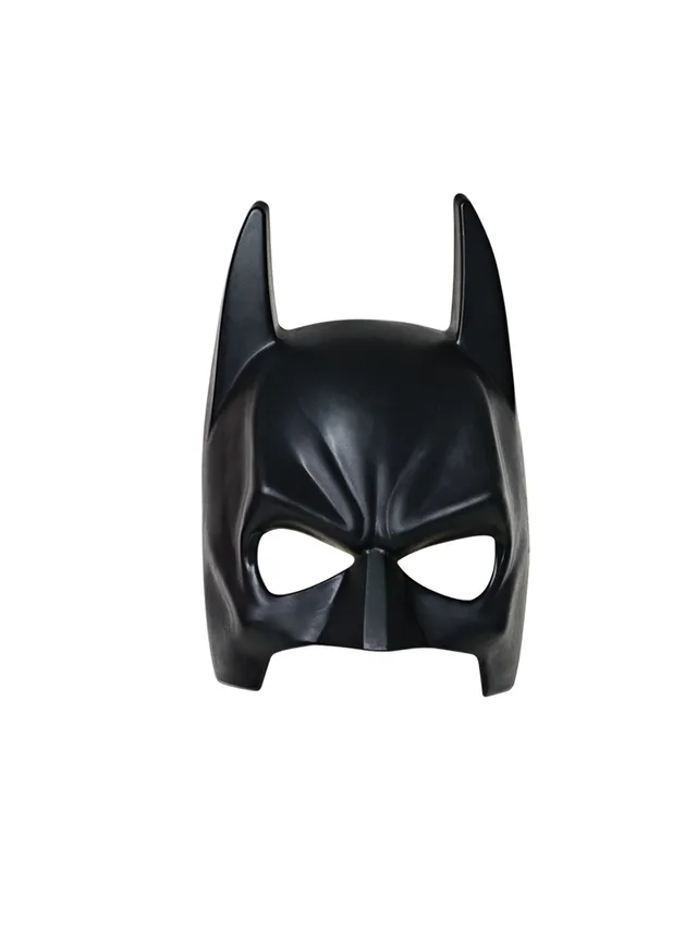rubies-batman-maske-erwachsene-pvc-schwarz-ohren image 1