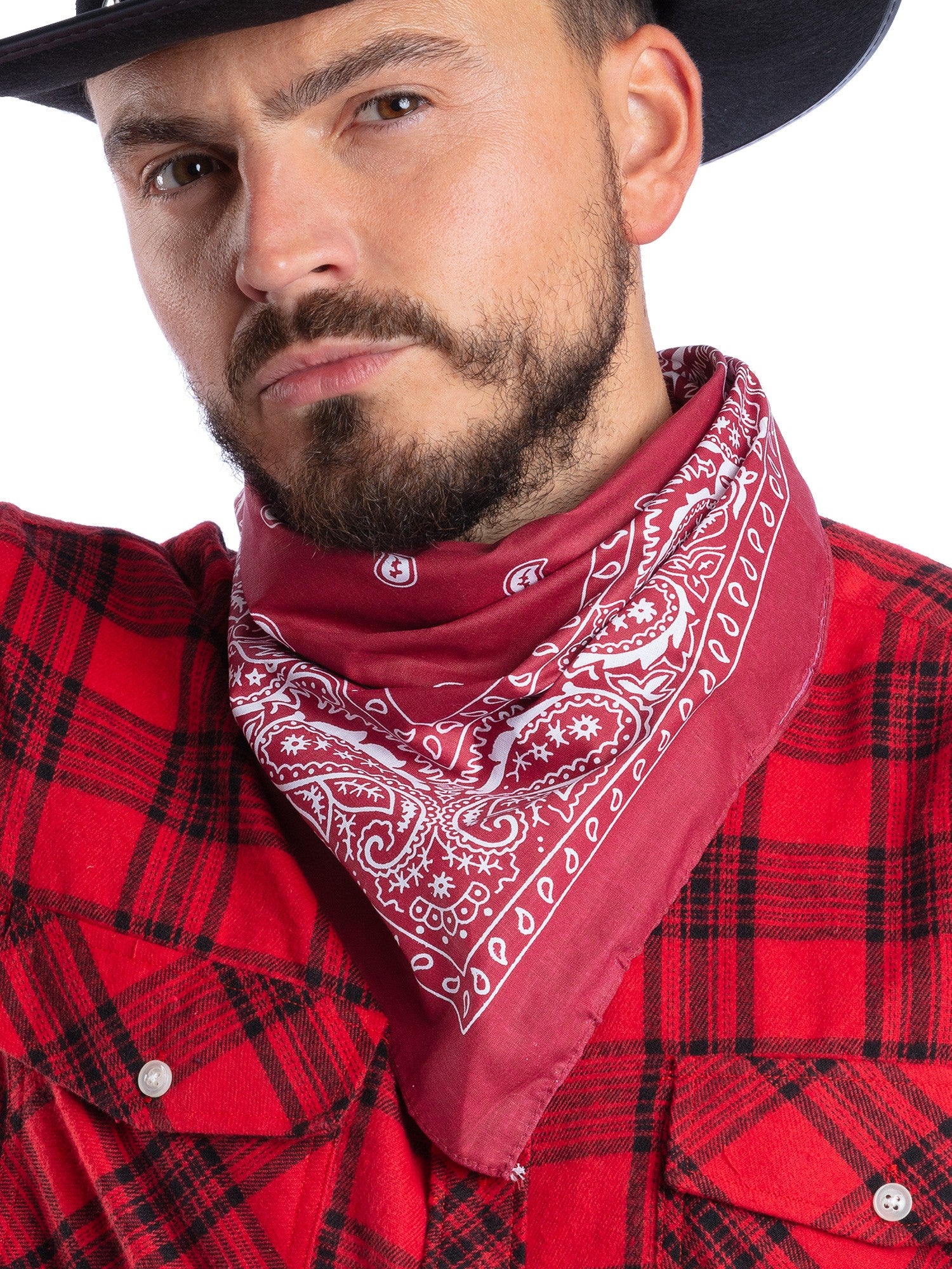 smiffys-fever-cowboy-bandana-rot-halstuch-einheitsgr-e image 3
