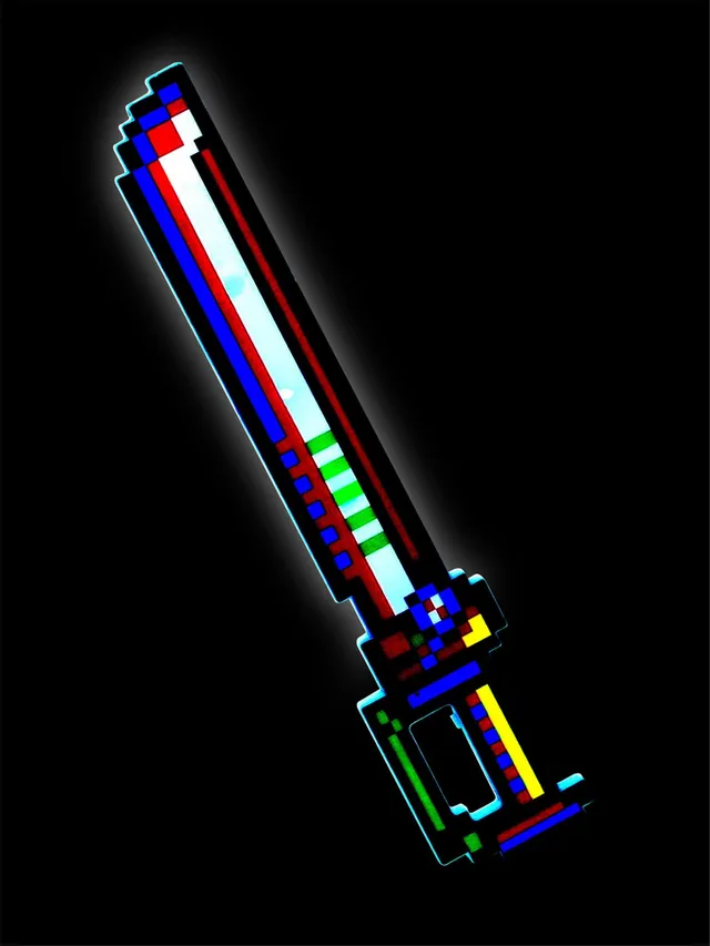 smiffys-time4fun-pixel-enters-bel-led-56-cm image 1