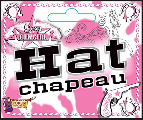 rubie-s-deluxe-cowboyhut-kost-mhut-pink-pailletten image 5