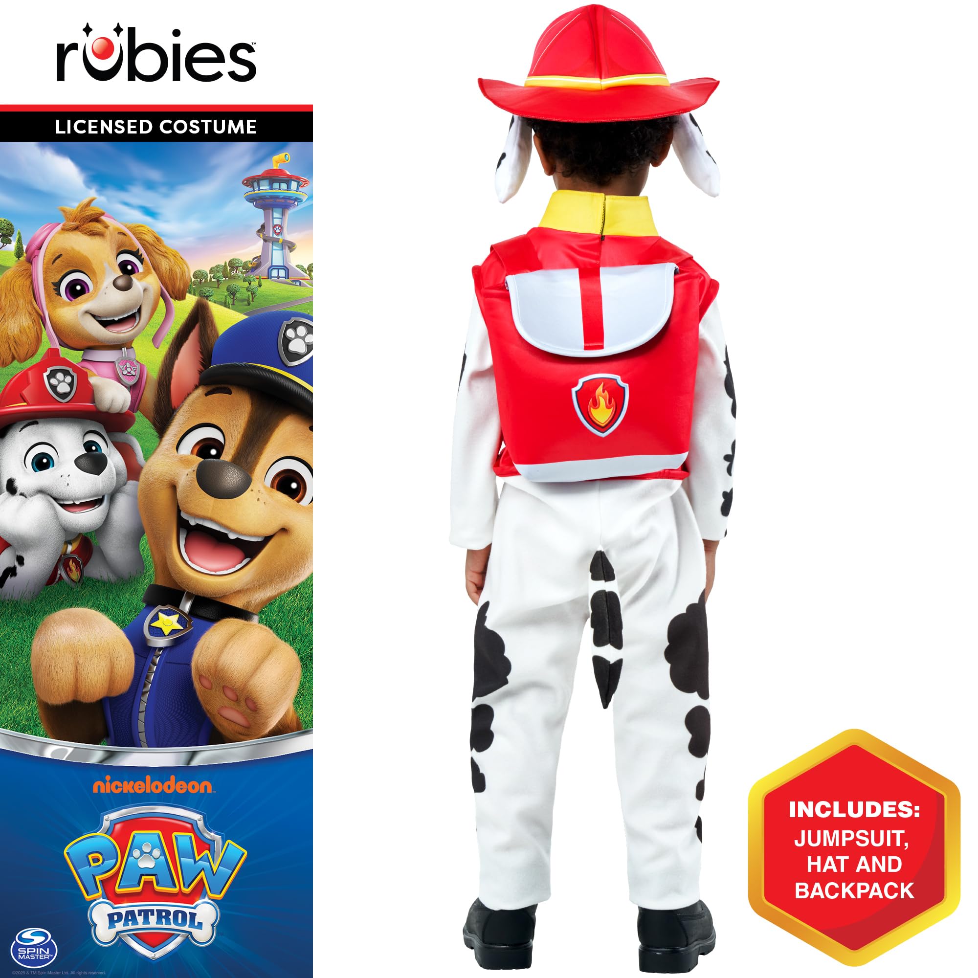 rubie-s-deluxe-paw-patrol-marshall-kost-m-kleinkind-2-3-jahre image 2