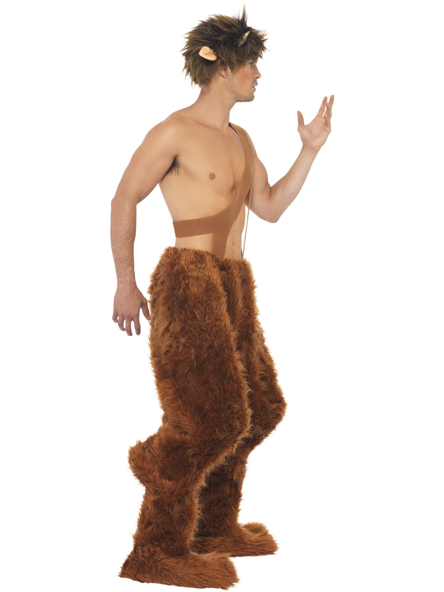 smiffys-fever-pan-kost-m-faun-braun-herren-bergr-e image 3
