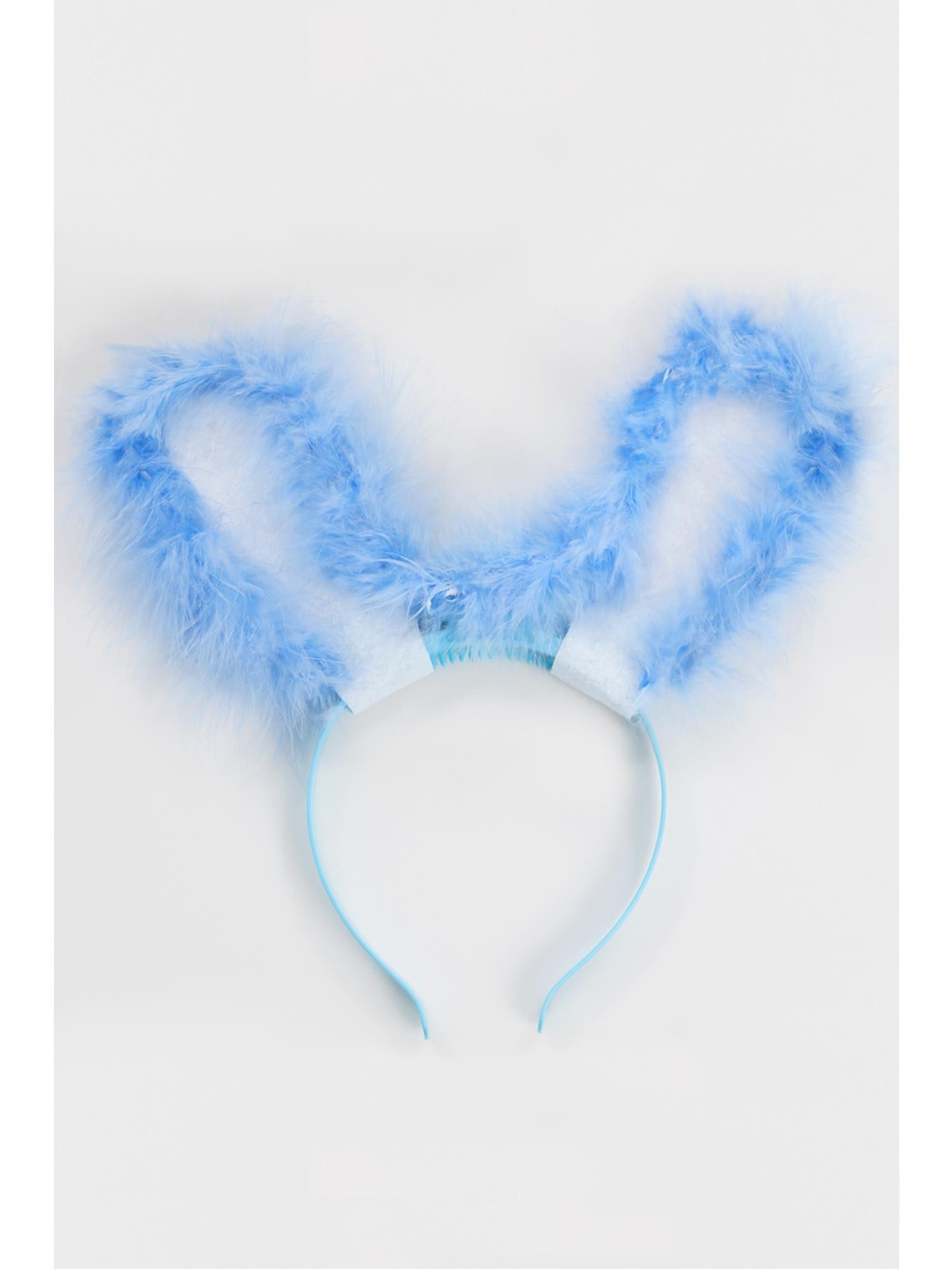 smiffys-time4fun-hasenohren-led-blau-haarreif-kinder image 2