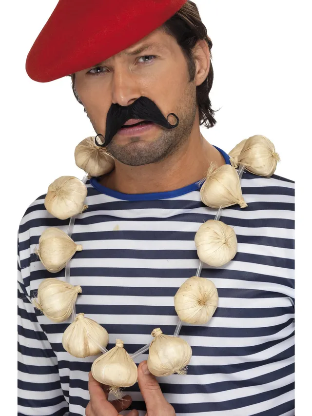 smiffys-fever-knoblauchgirlande-kost-m-creme-einheitsgr-e image 1