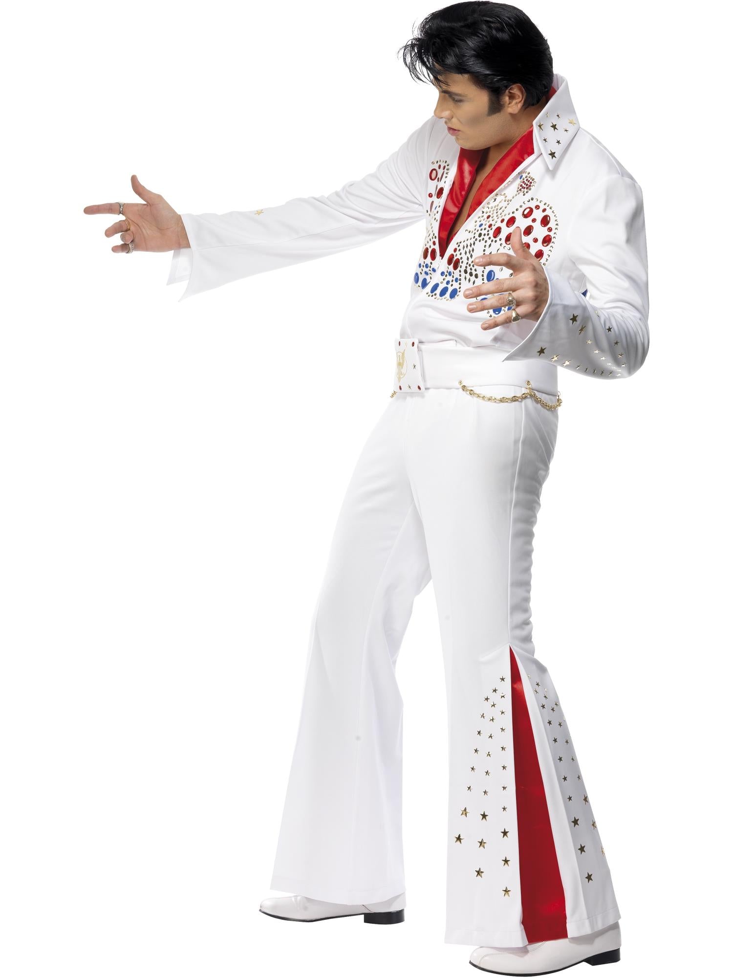 smiffys-fever-elvis-american-eagle-kost-m-wei-herren image 3