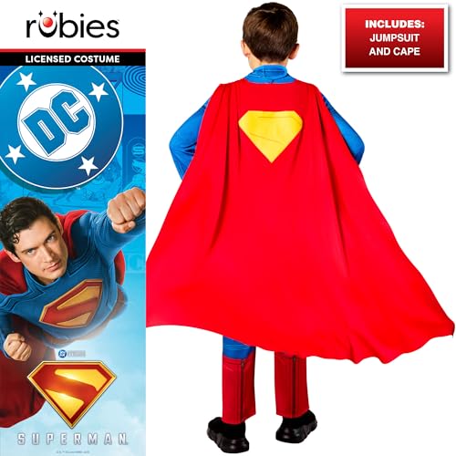 rubie-s-deluxe-dc-superman-kost-m-kinder-7-8-jahre image 8
