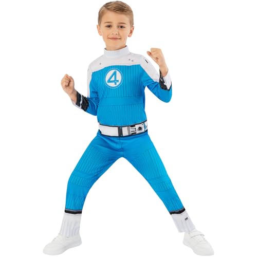 rubie-s-deluxe-human-torch-kinderkost-m-overall-5-6-jahre image 7