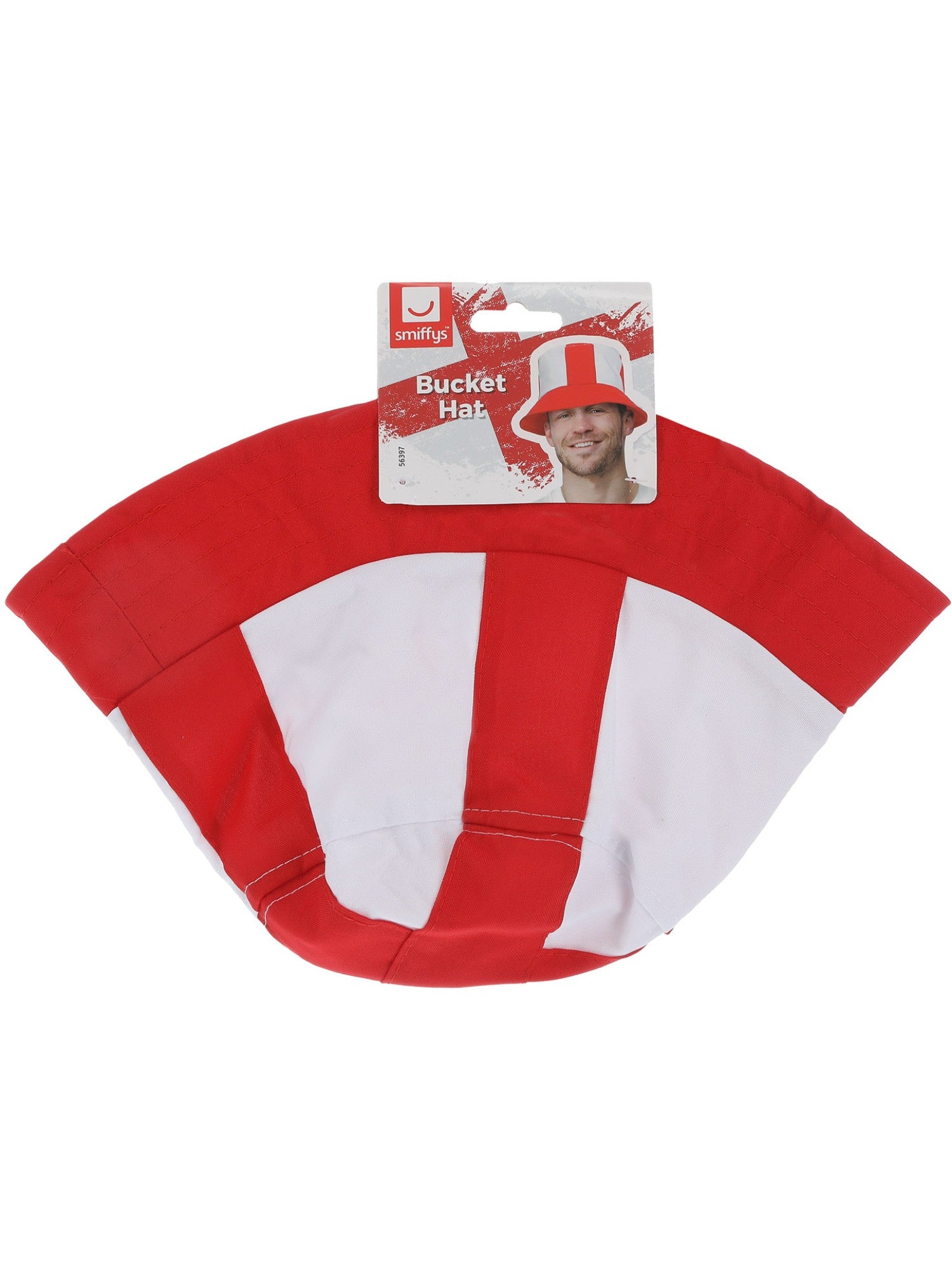 smiffys-fever-england-bucket-hat-anglerhut-rot-wei image 3