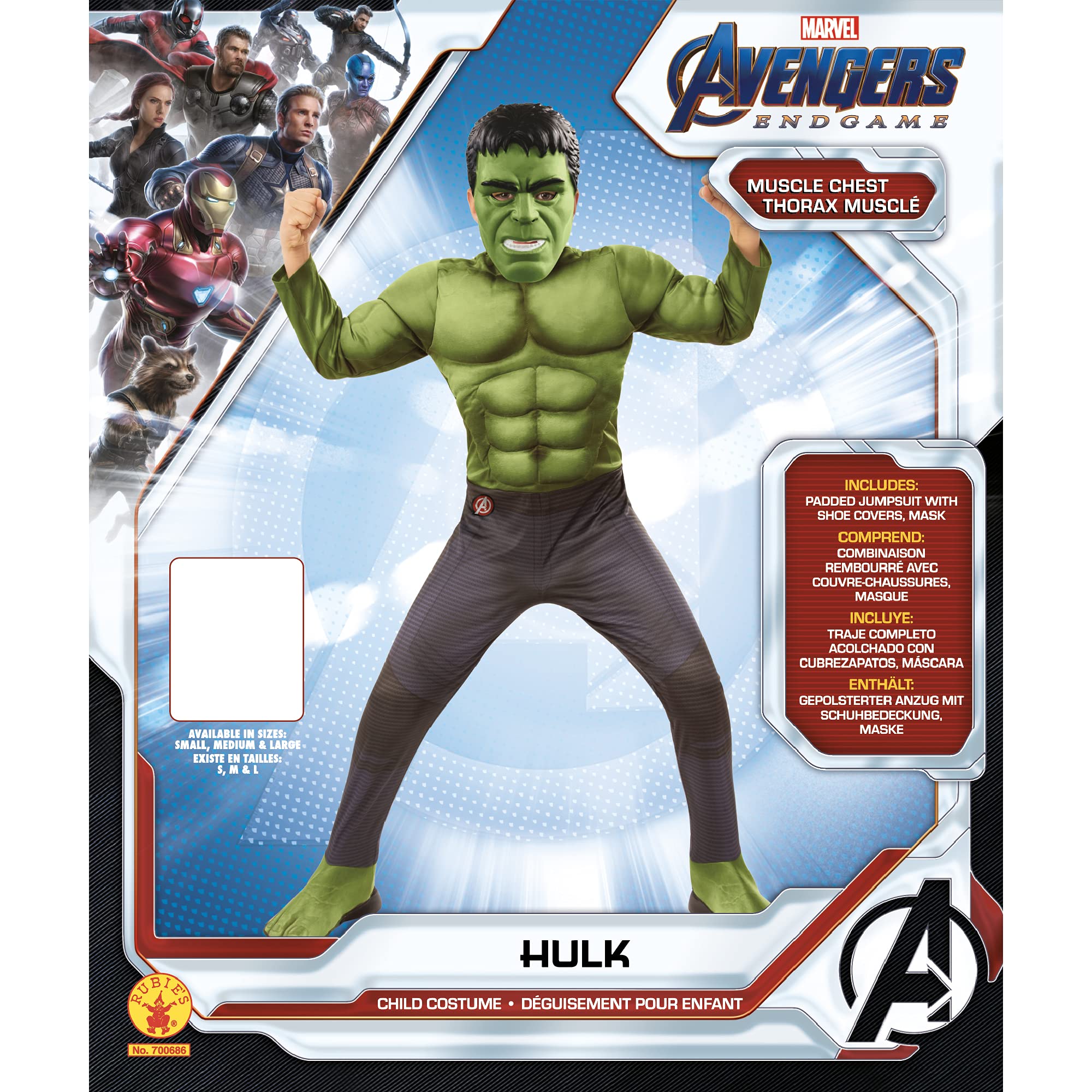 rubie-s-deluxe-hulk-endgame-kinderkost-m-m-5-7-jahre image 4