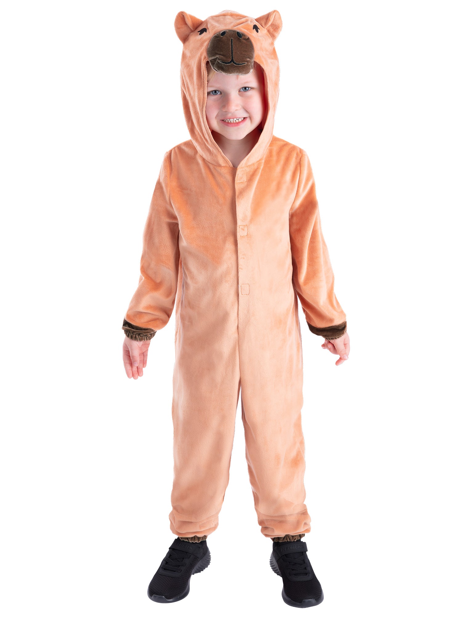 smiffys-fever-capybara-kost-m-kinder-overall-braun-m-7-9 image 4