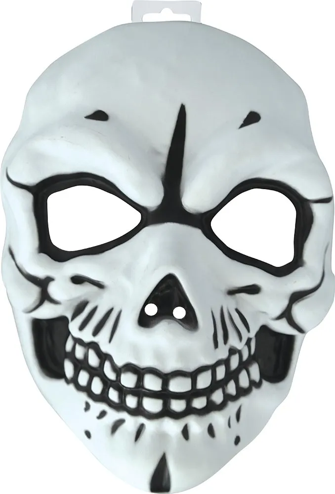 rubies-skelett-maske-pvc-mit-klettverschluss-wei image 1