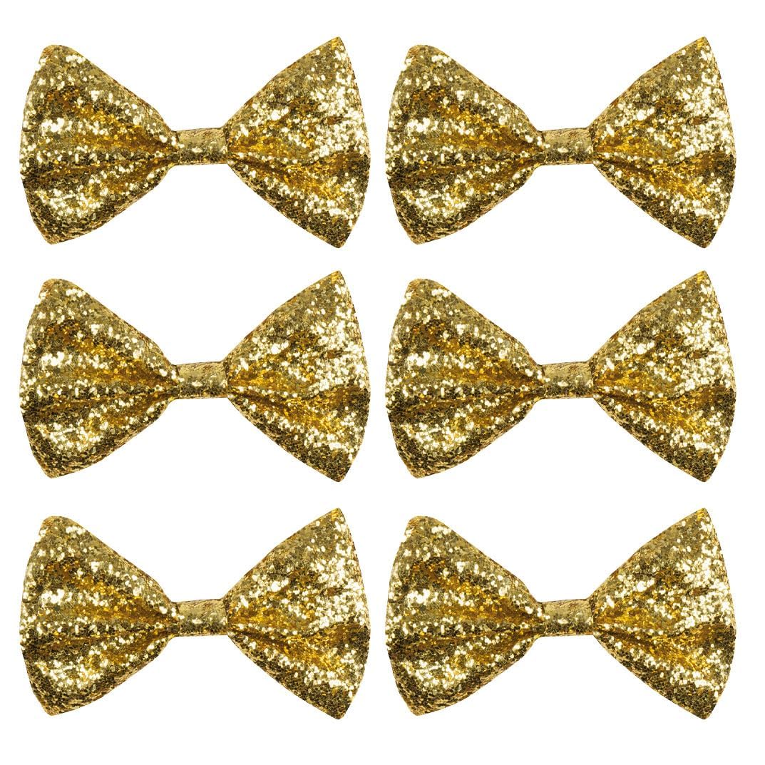 boland-glitzer-fliege-gold-silber-6-st-ck-13-cm image 3