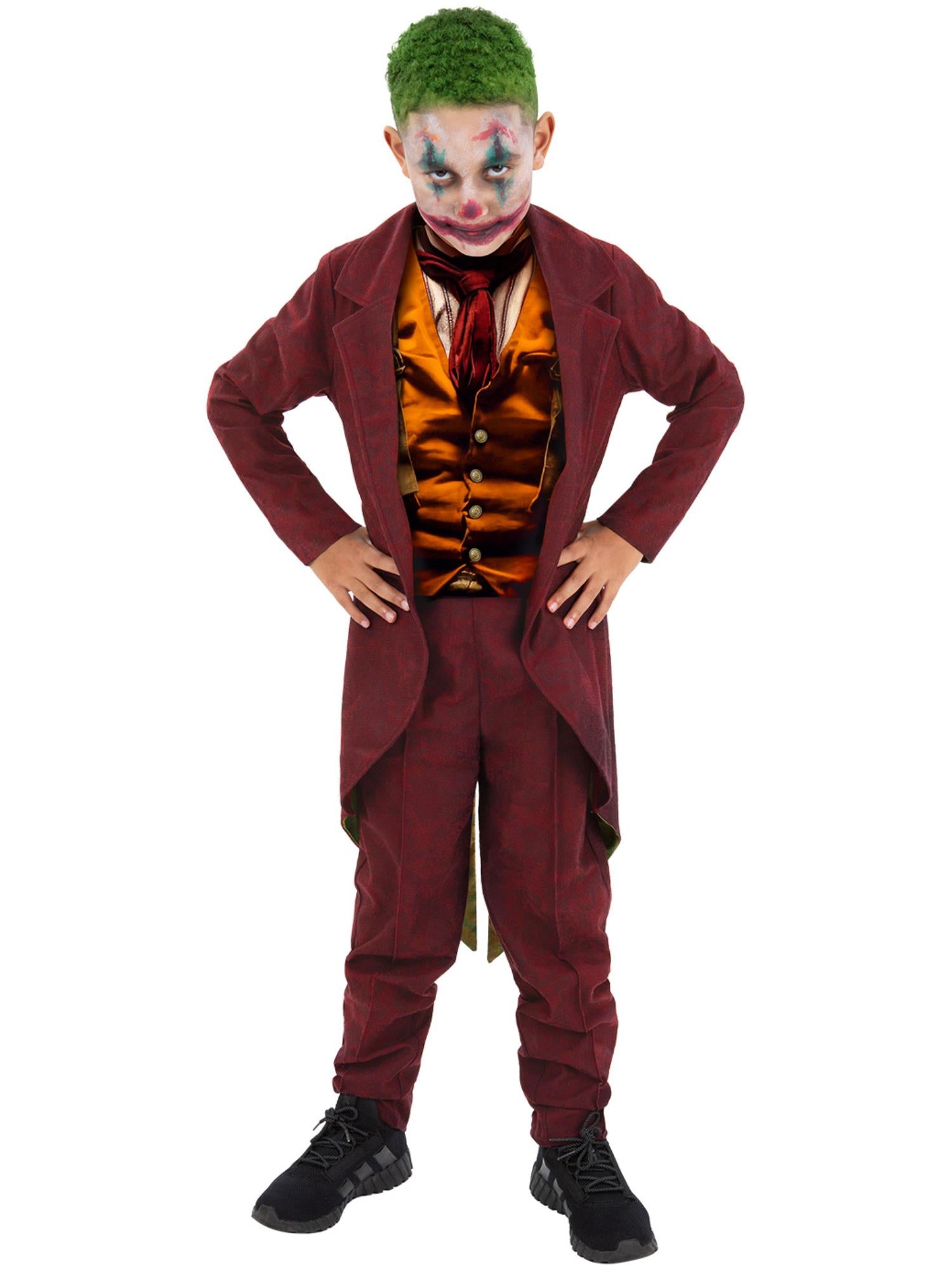 smiffys-fever-trickster-kost-m-jungen-m-rot-gr-n-7-9-j image 1