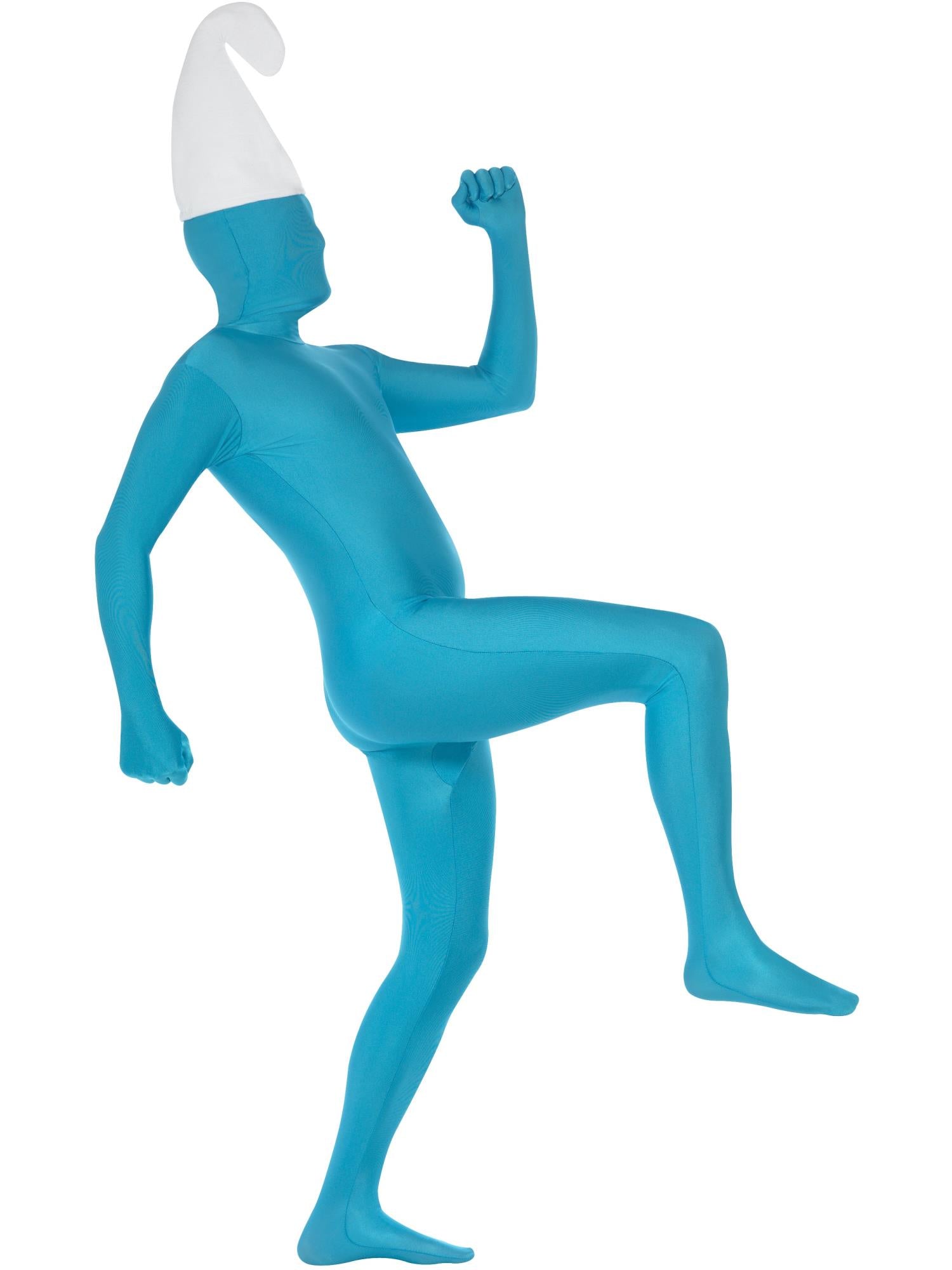 smiffys-fever-second-skin-suit-morph-kost-m-blau-gr-m-mit-tasche image 6