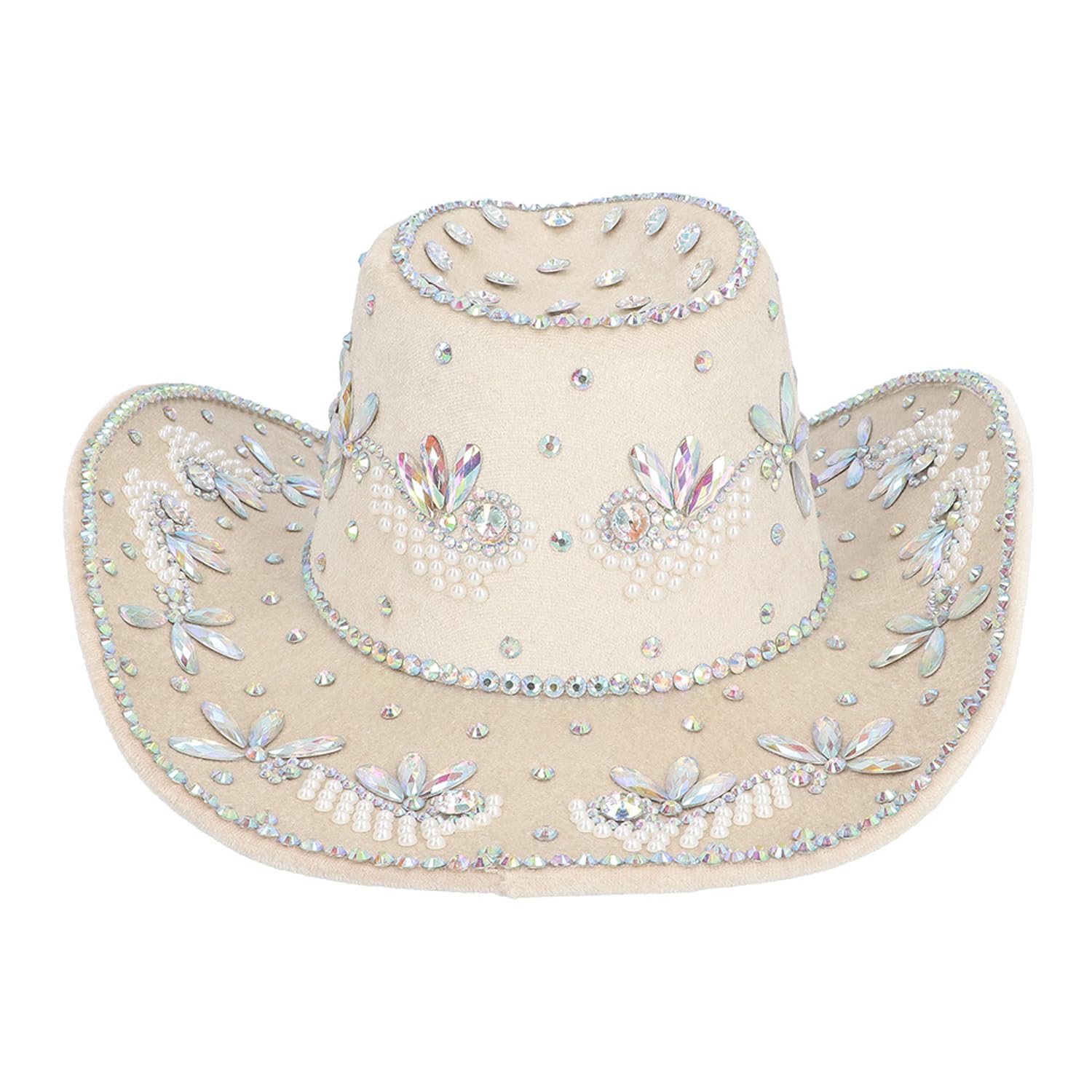 boland-crystal-cowboyhut-strass-beige-59-cm image 5